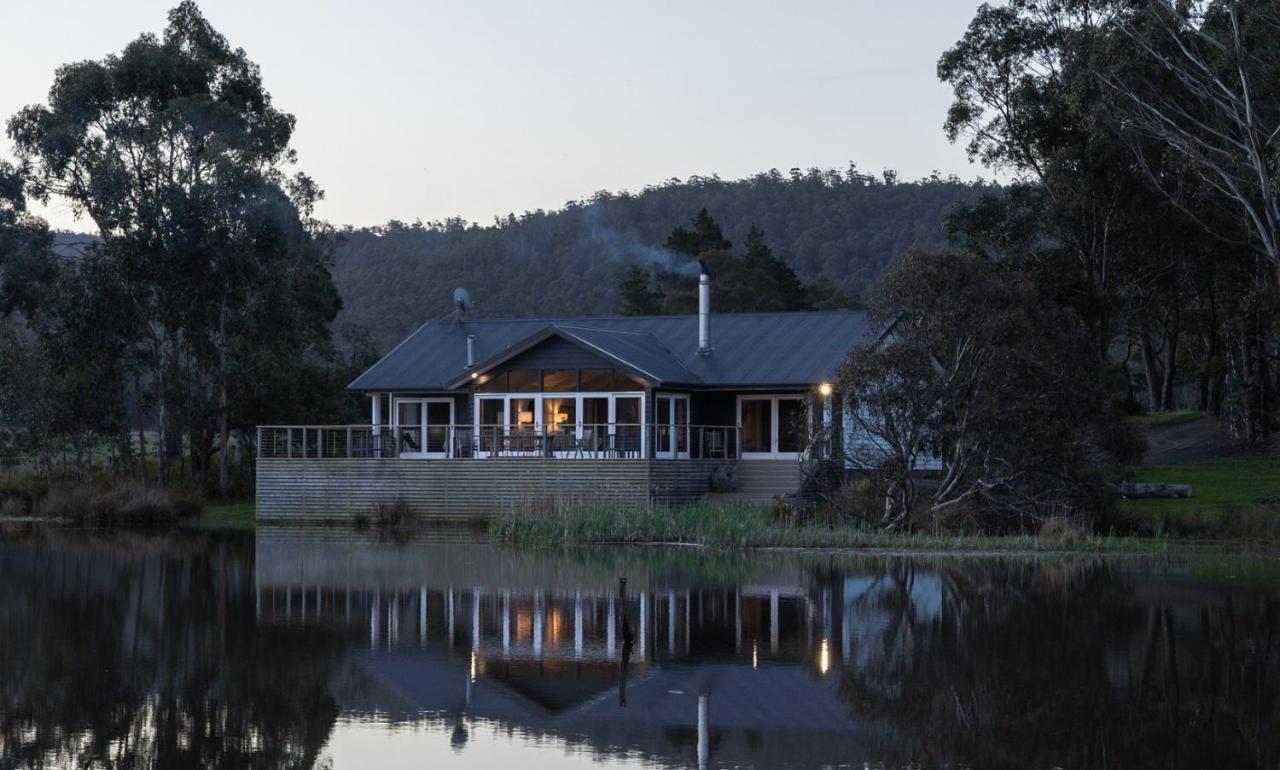 Currawong Lakes Tasmania Lake Leake Esterno foto