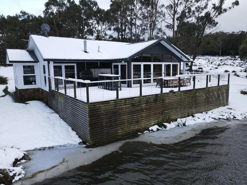 Currawong Lakes Tasmania Lake Leake Esterno foto